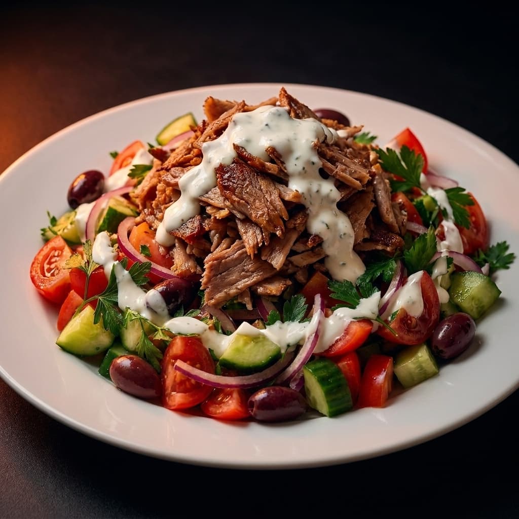 Döner Salatteller